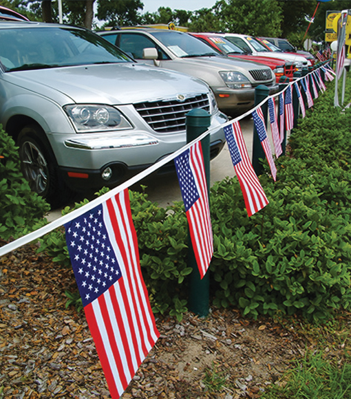 Patriotic Pennants & Flag Lines
