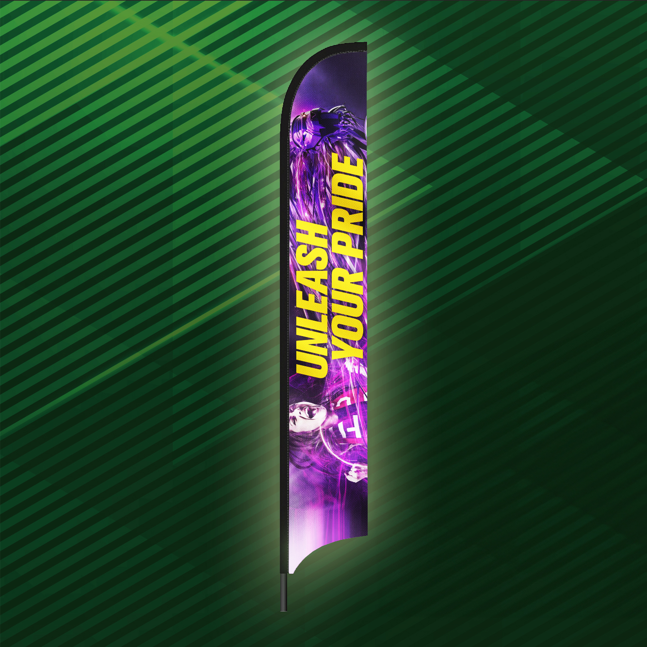 Custom Tail Feather - Flag Only