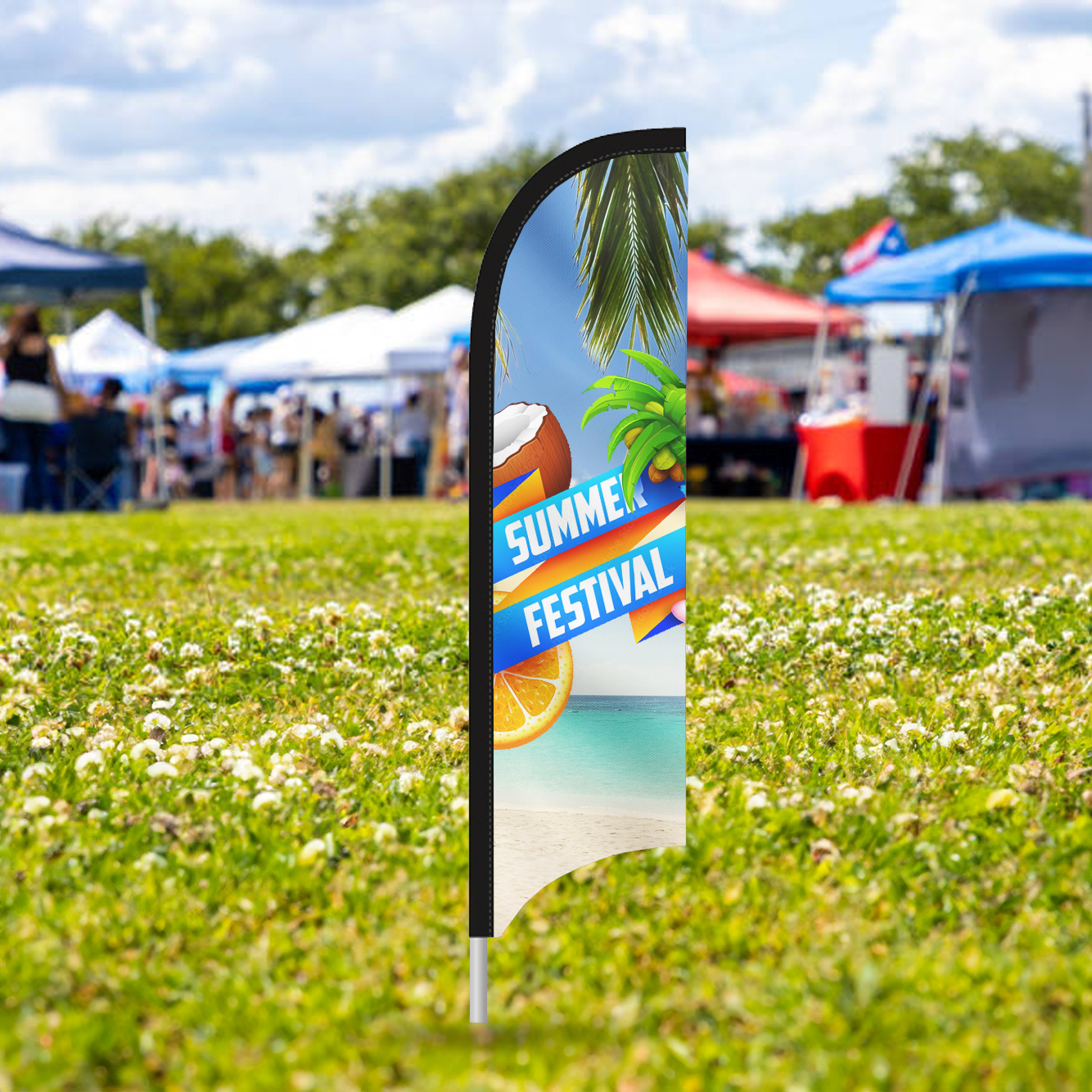 Medium Single Sided Tail Feather - Kit