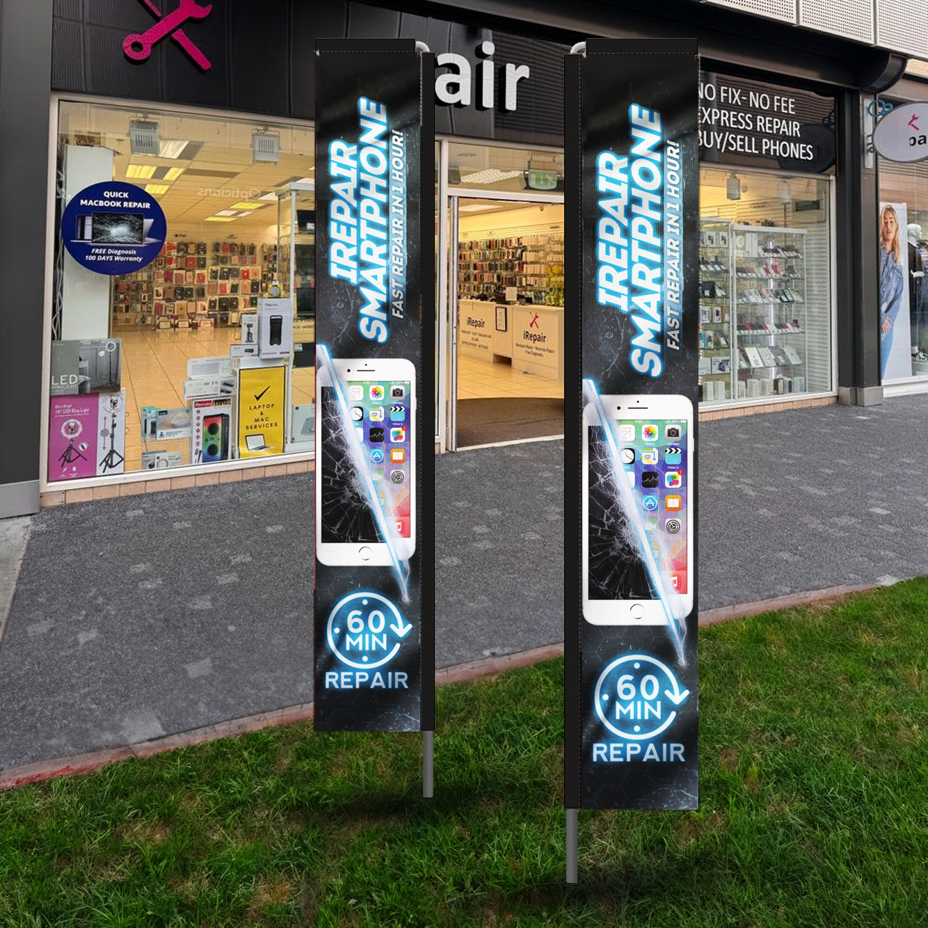 Large Double Sided Custom WindChaser - Kit