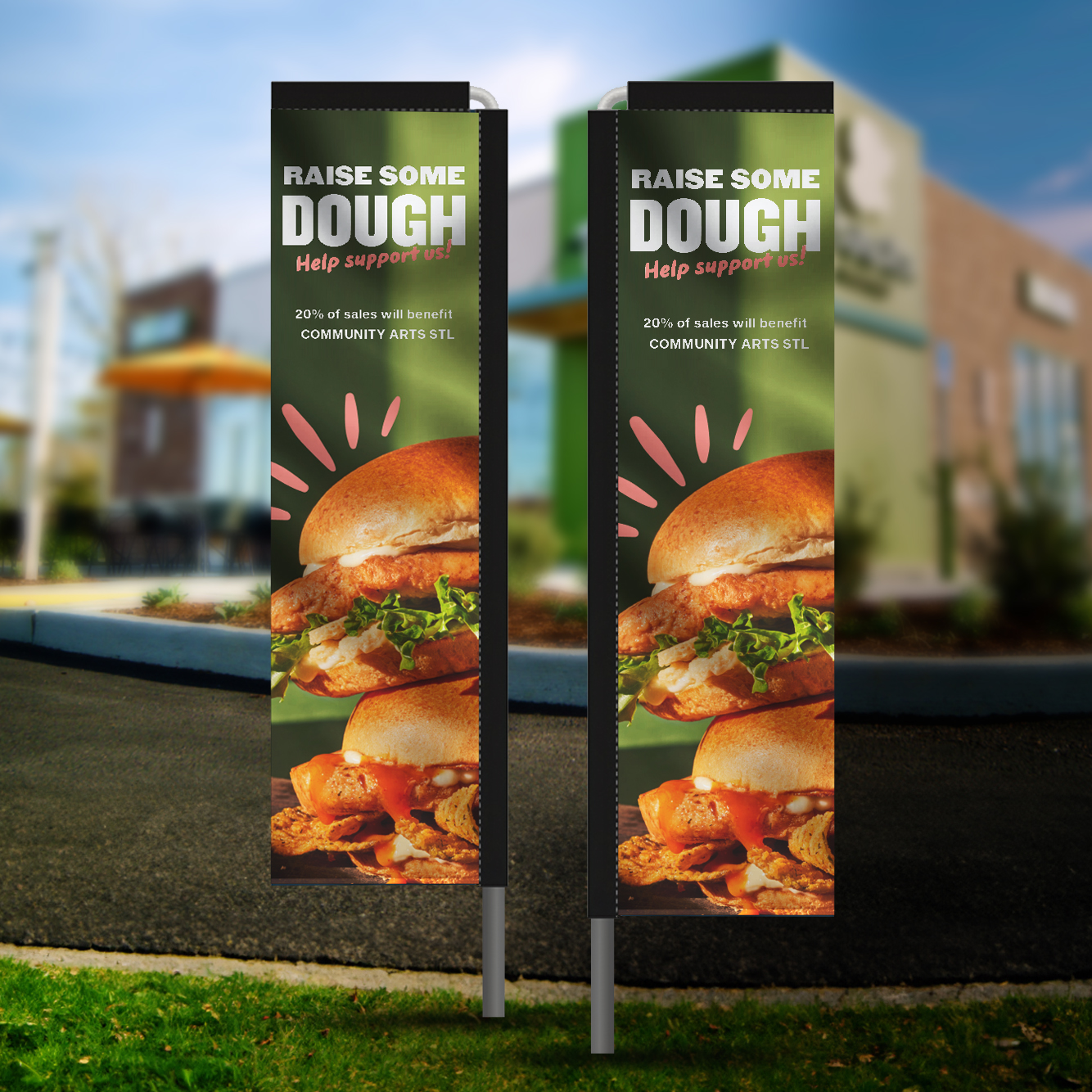 Small Double Sided Custom WindChaser - Kit