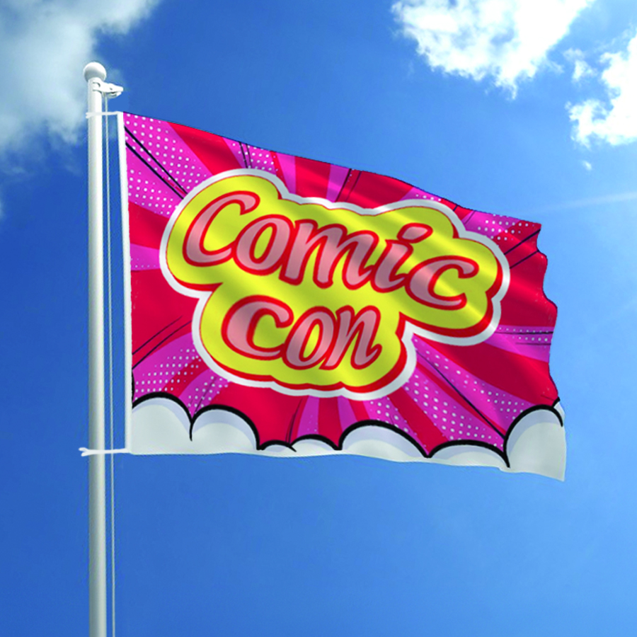 6x10 Custom Horizontal Flag - Single Sided